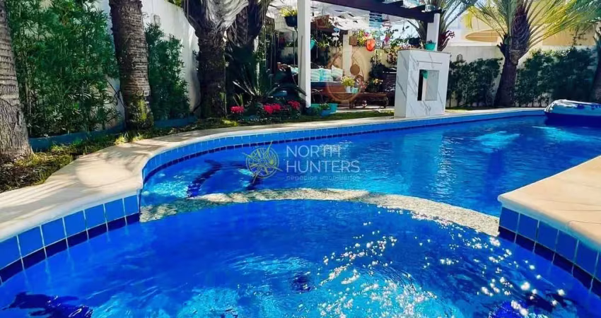 Casa com 7 dormitórios para alugar anual - Jurerê Internacional - Florianópolis/SC