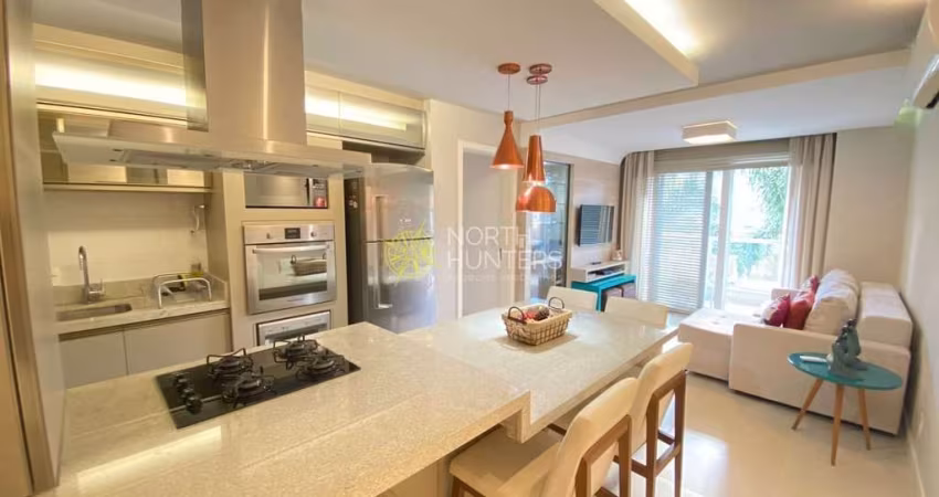 Atraente Apartamento em Jurerê - Aluguel anual.