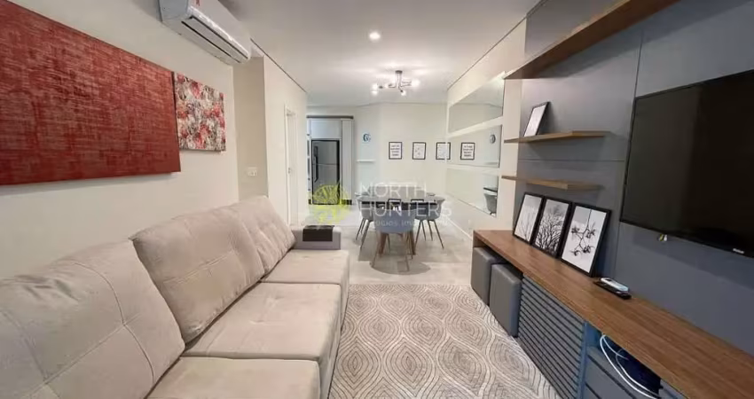 Excelente apartamento mobiliado para locação anual em jurere.