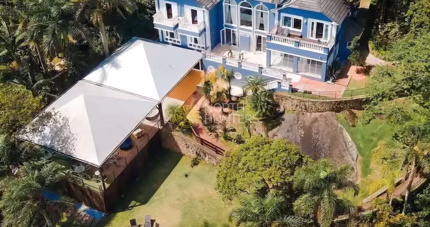 Casa com 9 dormitórios para alugar, 1000 m² por r$ 7.000,00/dia - cacupé - florianópolis/sc