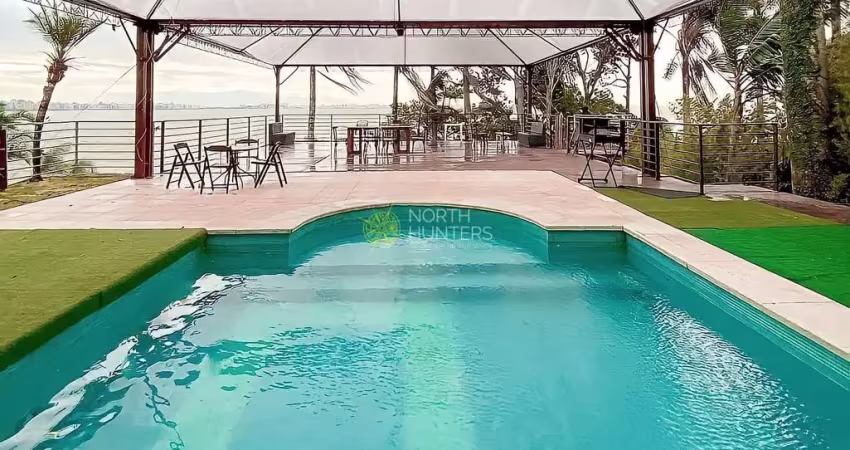 Casa com 9 dormitórios para venda, 1000 m² - cacupé - florianópolis/sc