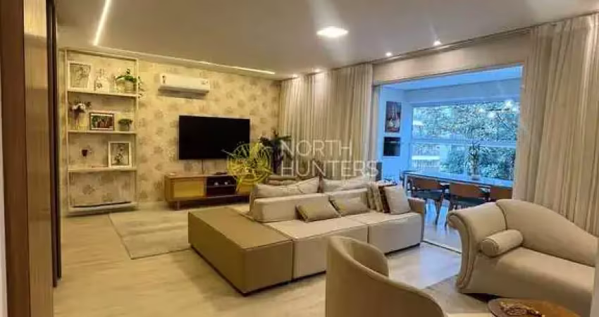 Apartamento com 3 suítes de alto padrão à venda, américa. estuda permuta. joinville, sc