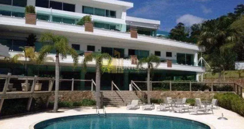 Apartamento com 1 dormitório, 69 m² -aluguel por r$ 6.900,00/mês - jurerê - florianópolis/sc