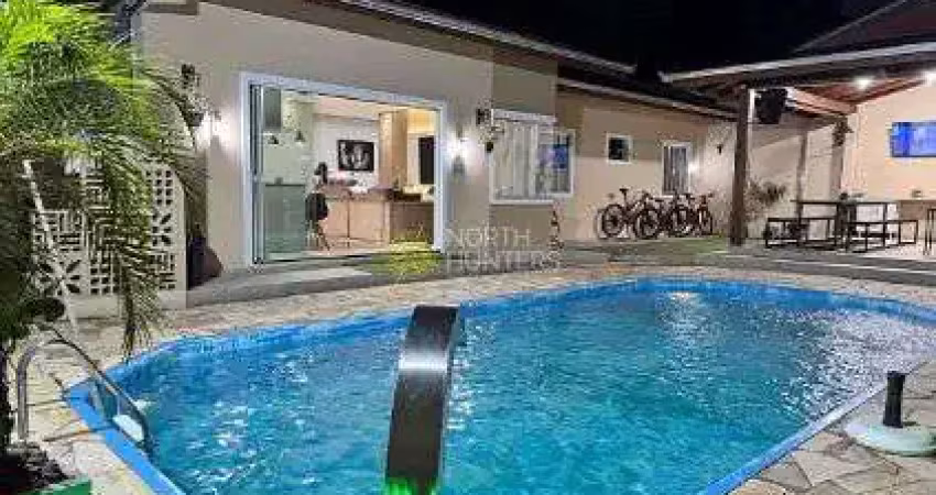 Casa à venda no bairro santa catarina, estuda permuta por galpão. joinville, sc