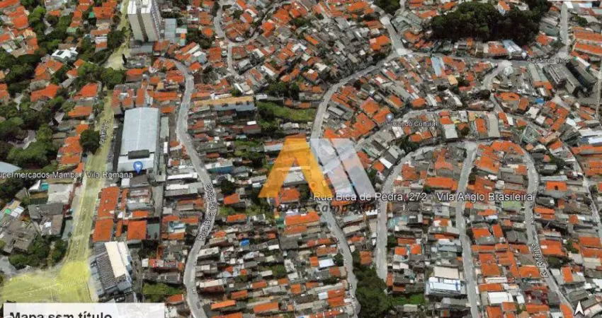 Terreno com casa a venda - vila anglo brasileira - sp