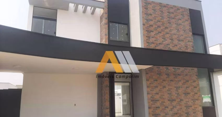 Sobrado novo com 3 suítes - Condomínio Terras de São Francisco