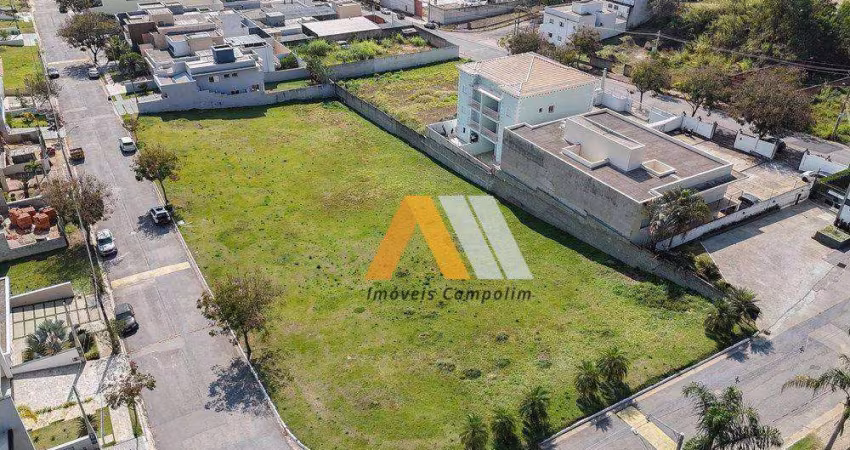 Terreno à venda, com 1.190m² no Condomínio Gramados Sorocaba