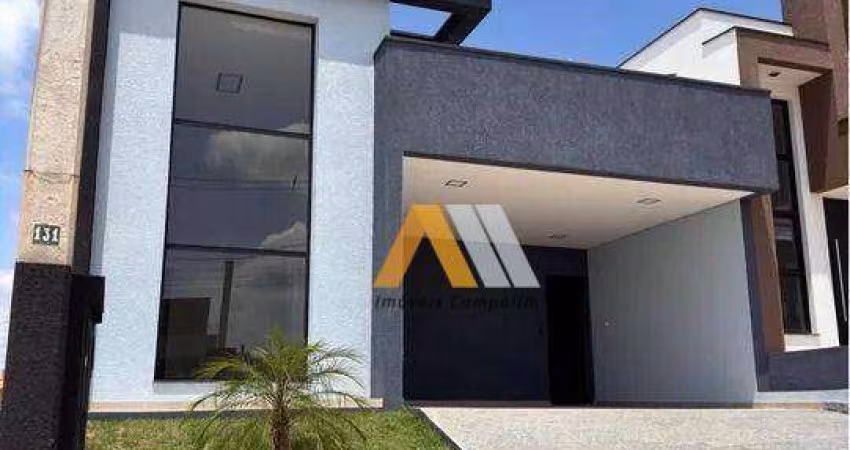 Casa com 3 dormitórios à venda, 130 m² por R$ 879.000,00 - Condomínio Villagio Wanel - Sorocaba/SP