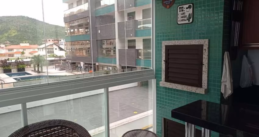 Apartamento 2 quartos semimobiliado à venda no Residencial Atlântico, na Praia de Palmas em Governador Celso Ramos - Santa Catarina