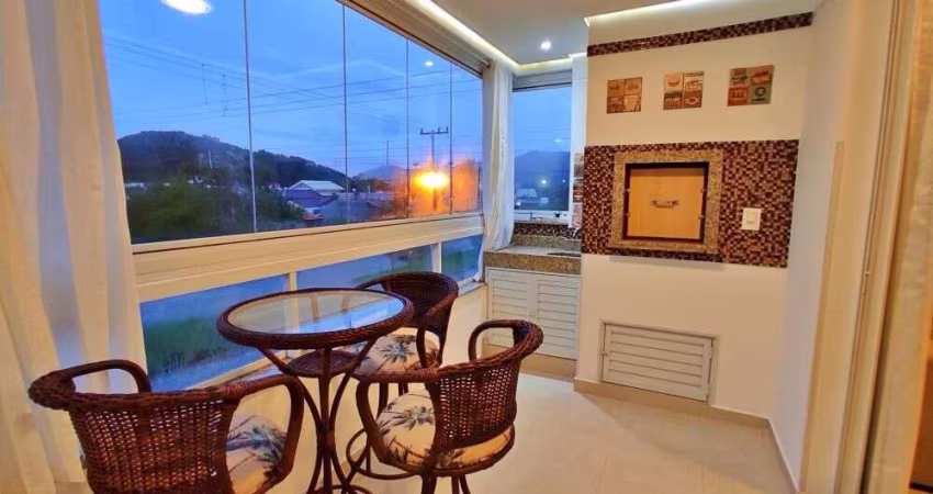 Apartamento 02 quartos, semimobiliado à venda no Residencial Manoel Machado, na Praia Grande em Governador Celso Ramos - Santa Catarina