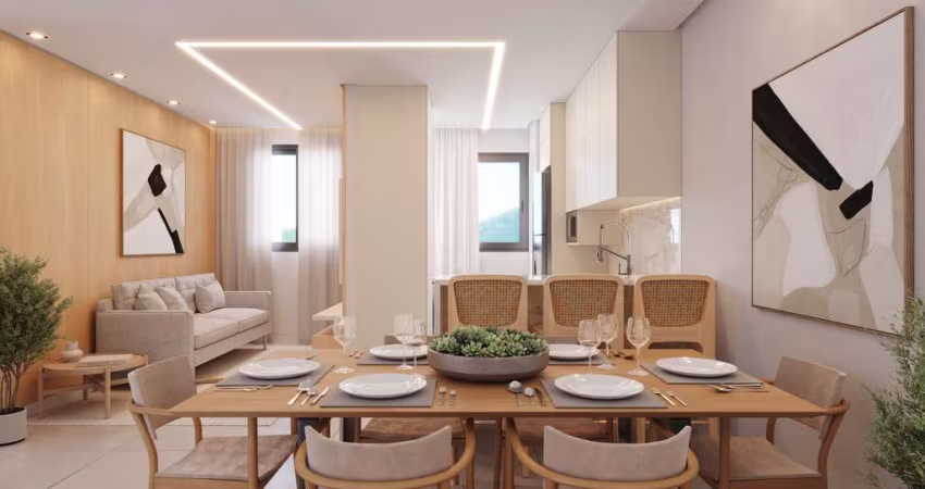 Apartamento 01 suite próximo ao mar na Praia de Palmas em Governador Celso Ramos - Santa Catarina.