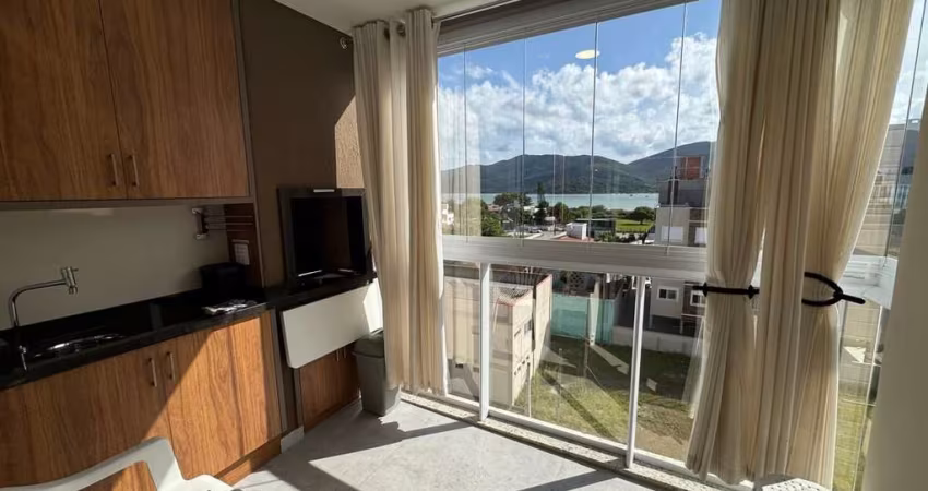 Apartamento vista mar 3 quartos mobiliado à venda no Residencial Solar das Caravelas na Praia Grande em Governador Celso Ramos - Santa Catarina