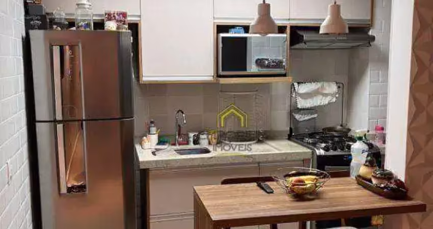 Apartamento com 2 dormitórios à venda, 44 m² por r$ 300.000 - jardim ema - guarulhos/sp