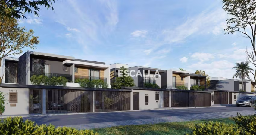 Casa com 3 dormitórios à venda, 133 m² por R$ 934.724,61 - Glória - Joinville/SC