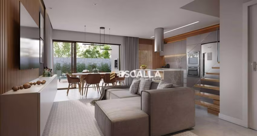 Casa com 4 dormitórios à venda, 145 m² por R$ 1.144.089,07 - Glória - Joinville/SC
