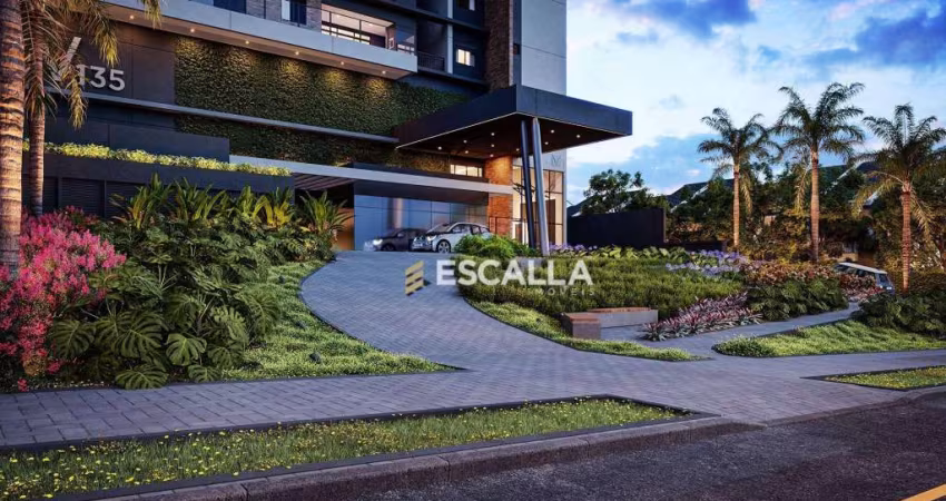 Apartamento com 3 dormitórios à venda, 99 m² por R$ 1.246.025,45 - Atiradores - Joinville/SC