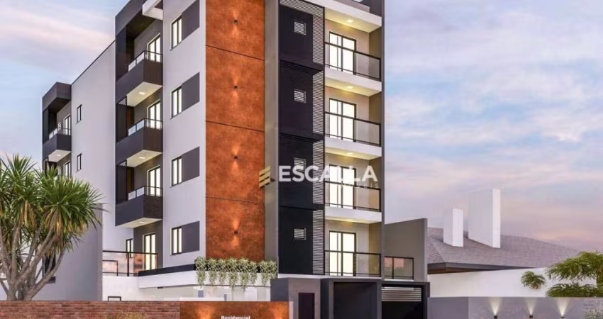 Apartamento com 1 dormitório à venda, 40 m² por R$ 268.000,00 - Saguaçu - Joinville/SC