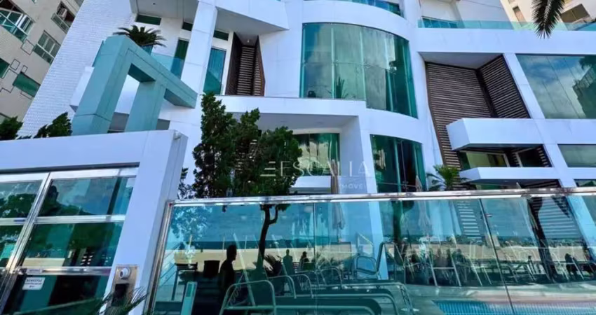 Apartamento frente mar à venda em balneário camboriú – 4 suítes, mobiliado e lazer completo