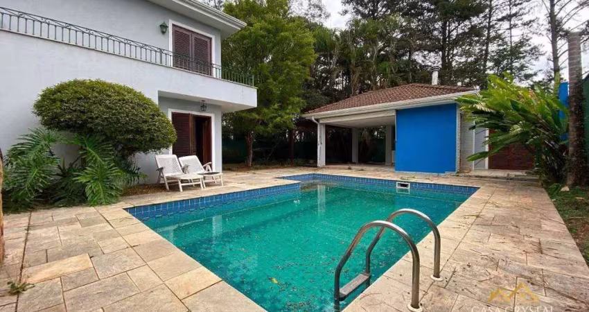 Casa com 3 dormitórios à venda, 379 m² por r$ 2.800.000,00 - granja viana - villa vianna - cotia/sp