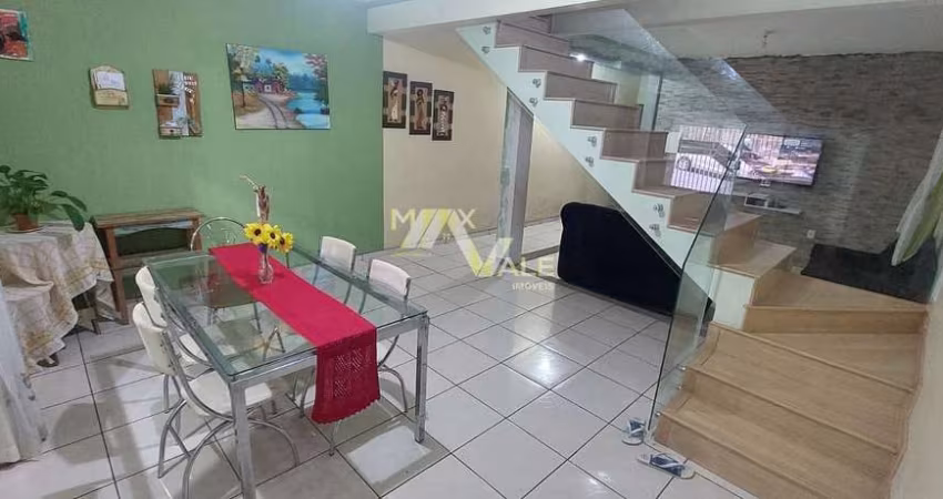 Sobrado com 3 dormitórios à venda, 119 m² por R$ 590.000 - Residencial Santa Paula - Jacareí/SP
