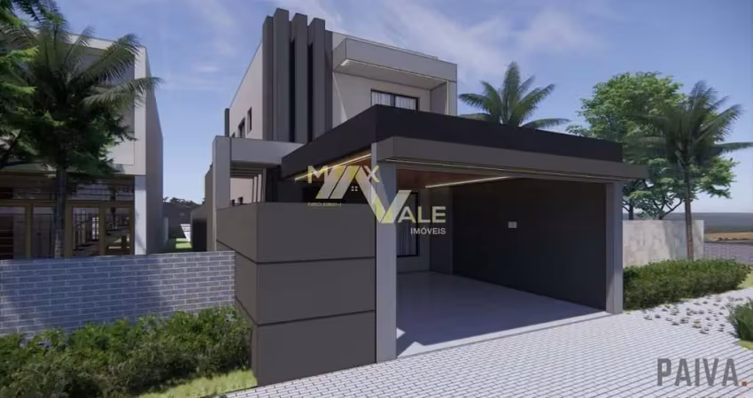 Sobrado com 3 dormitórios à venda, 149 m² por r$ 800.000,00 - villa branca - jacareí/sp