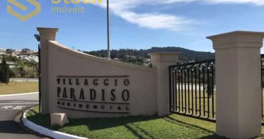 TERRENO COM 777M² À VENDA - CONDOMINIO RESIDENCIAL VILLAGGIO PARADISO - ITATIBA-SP.
