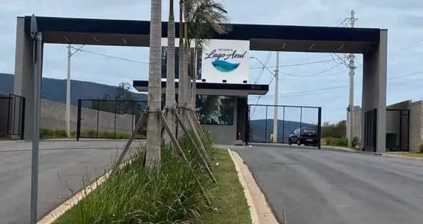 Terreno á venda com 250m² no condomínio fechado - residencial lago azul / jundiaí-sp!