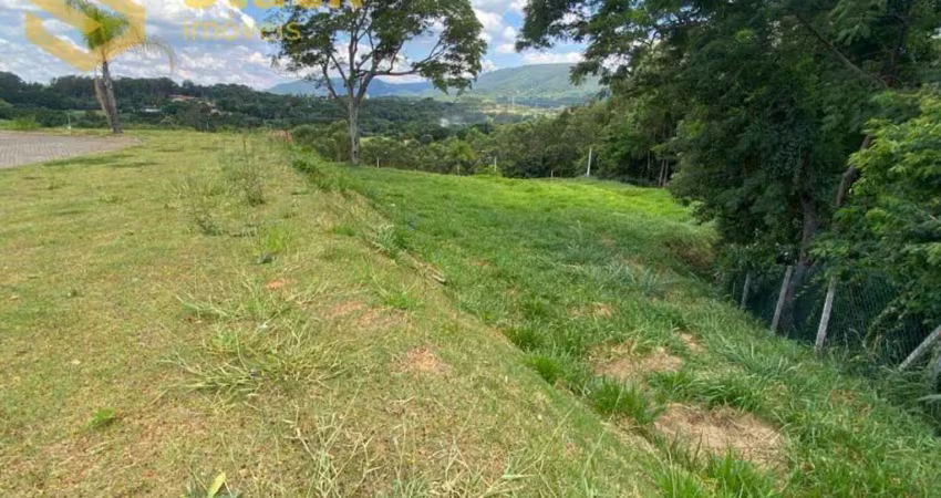 Terreno a venda no condomínio fechado terras de alvorada, próximo da serra do japi.