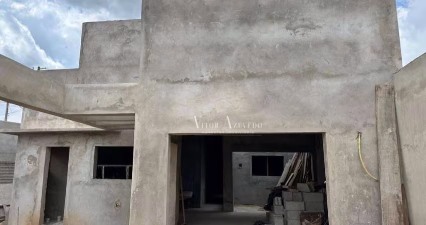 Casa em fase de acabamento com 3 dormitórios à venda no Jardim Cristal - Votorantim/SP