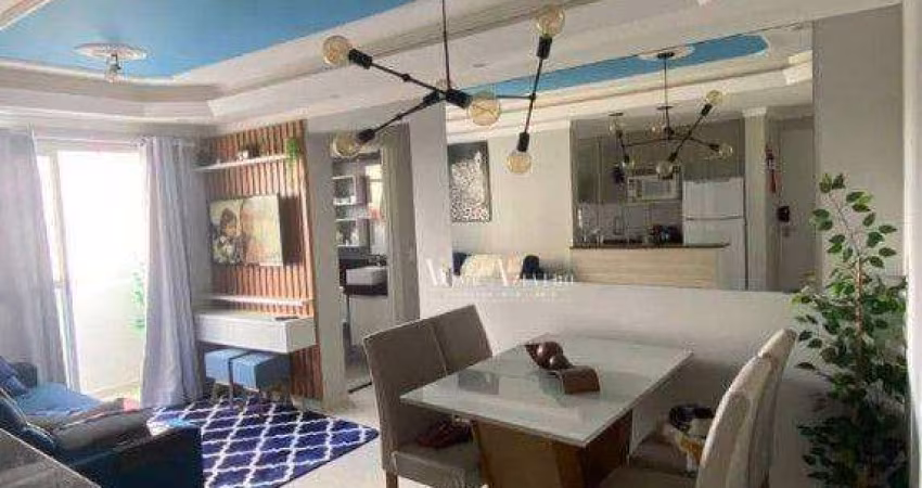 Apartamento com 2 dormitórios à venda no  Condomínio Ilha de Málaga - Votorantim/SP