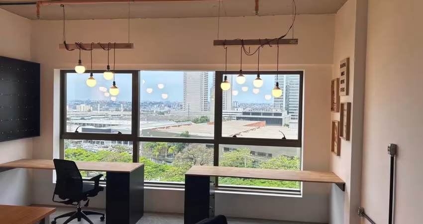 Oportunidade de locação sala comercial mobiliada  na alameda grajaú alphaville/sp  32m 01 vaga