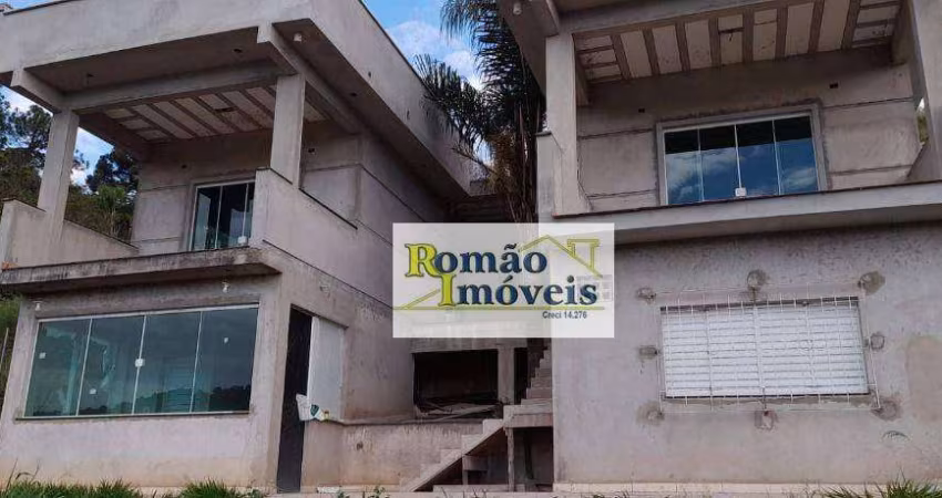 Chácara  faltando acabamento final com 3 dormitórios à venda, 1175 m² por R$ 550.000 - Oasis Paulista - Mairiporã/SP
