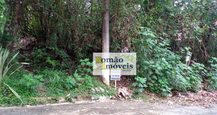 Terreno plano e projeto aprovado à venda, 1490 m² por r$ 480.000 - sausalito - mairiporã/sp