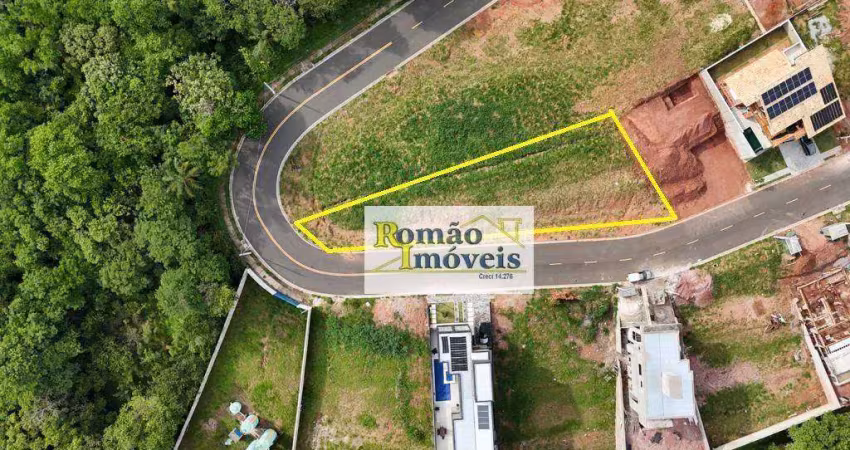 Terreno com 360,02m² dentro de condomínio próximo a av. lucas nogueira garcez em atibaia