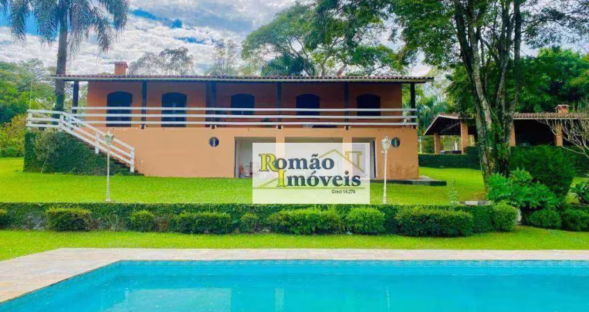 Chácara com 3 dormitórios à venda, 18500 m² por r$ 1.700.000 - corumbá - mairiporã/sp