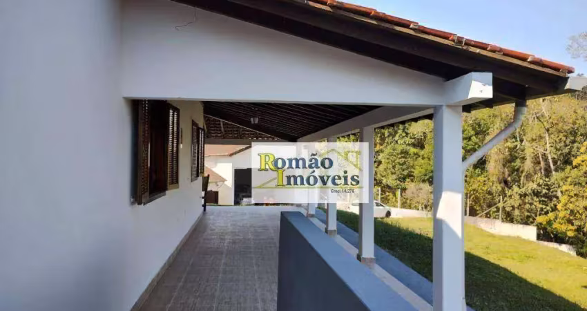 Chácara com 4 dormitórios para alugar, 23000 m² por r$ 8.000,00/mês - são vicente - mairiporã/sp