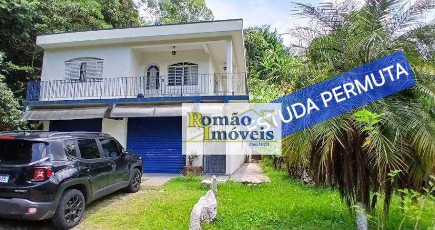 Chácara com 2 dormitórios à venda, 1296 m² por r$ 500.000 - vila paula - mairiporã/sp