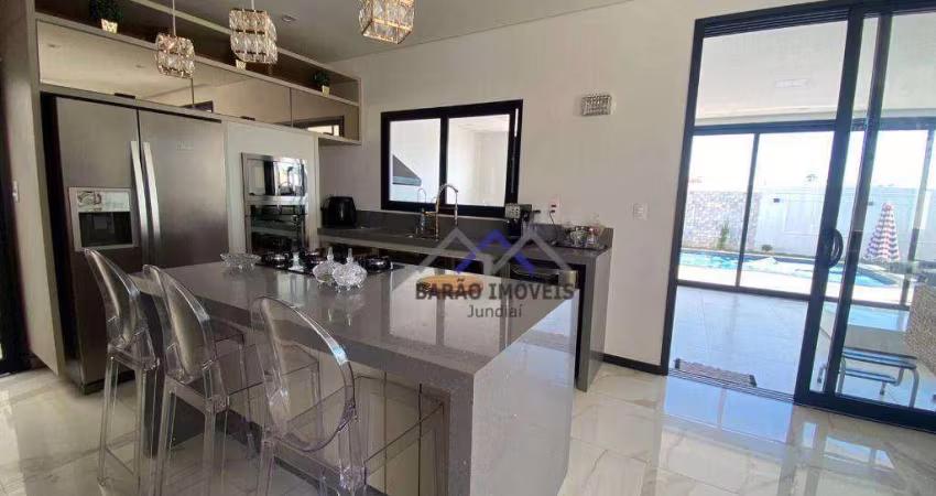 Casa com 3 dormitórios à venda, 315 m² por R$ 3.320.000,00 - Loteamento Brisas do Lago - Jundiaí/SP