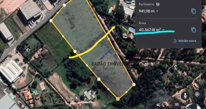 Área à venda, 40.000 m² por r$ 14.000.000 - bairro da chave - itupeva/sp