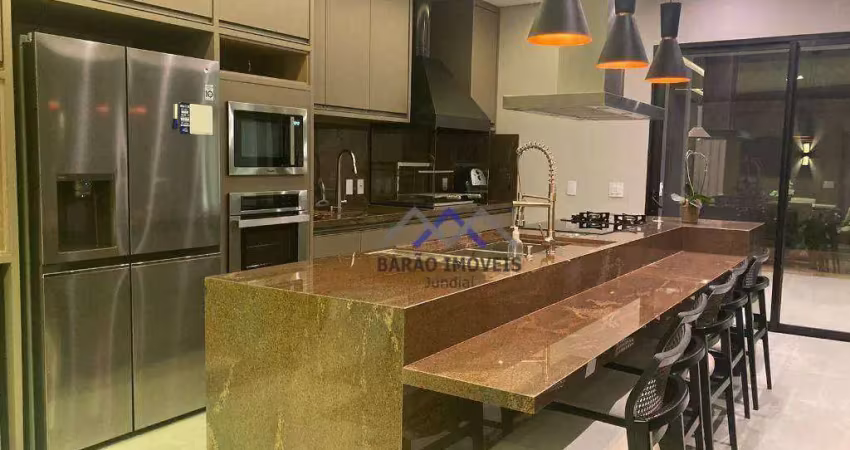 Casa com 3 dormitórios à venda, 245 m² por r$ 3.000.000,00 - jardim samambaia - jundiaí/sp