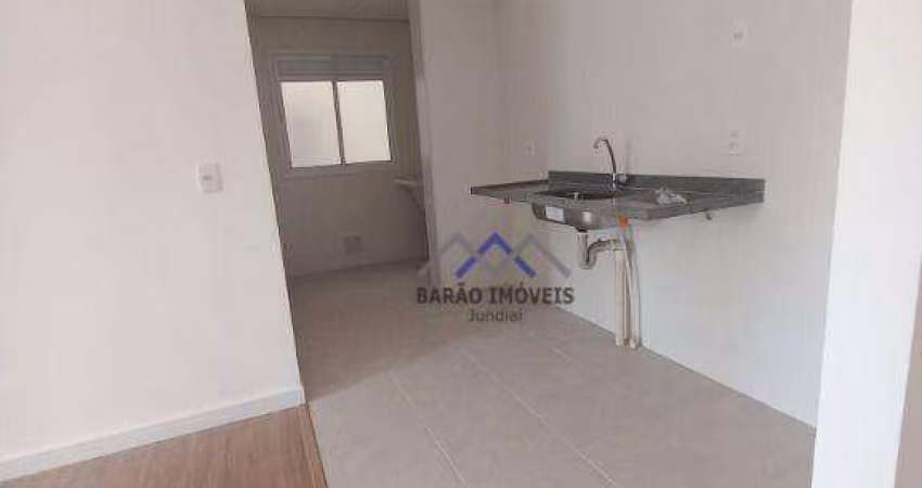 Apartamento com 2 dormitórios à venda, 64 m² por R$ 520.000,00 - Engordadouro - Jundiaí/SP