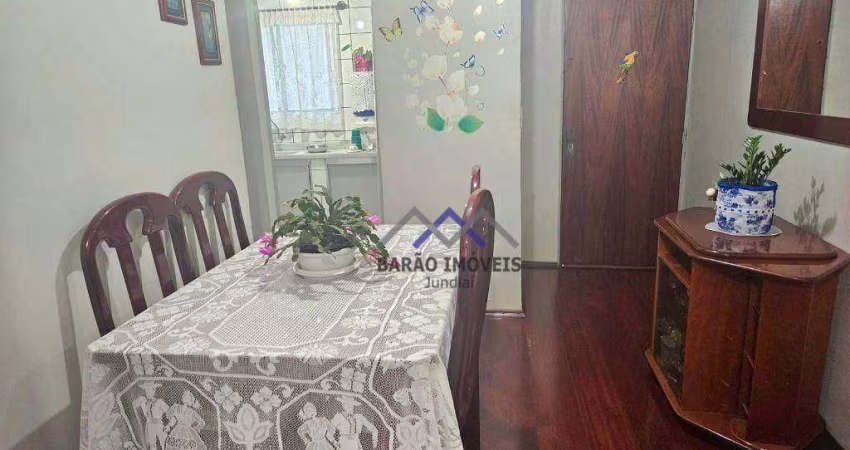 Apartamento com 3 dormitórios à venda, 69 m² por R$ 289.000,00 - Residencial Terra da Uva - Jundiaí/SP
