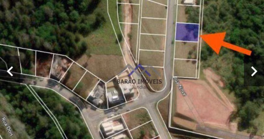 Terreno à venda, 1000 m² por R$ 450.000,00 - Jardim Caxambu - Jundiaí/SP