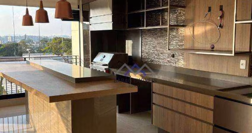 Apartamento com 4 dormitórios para alugar, 296 m² por R$ 22.535,00/mês - Anhangabaú - Jundiaí/SP