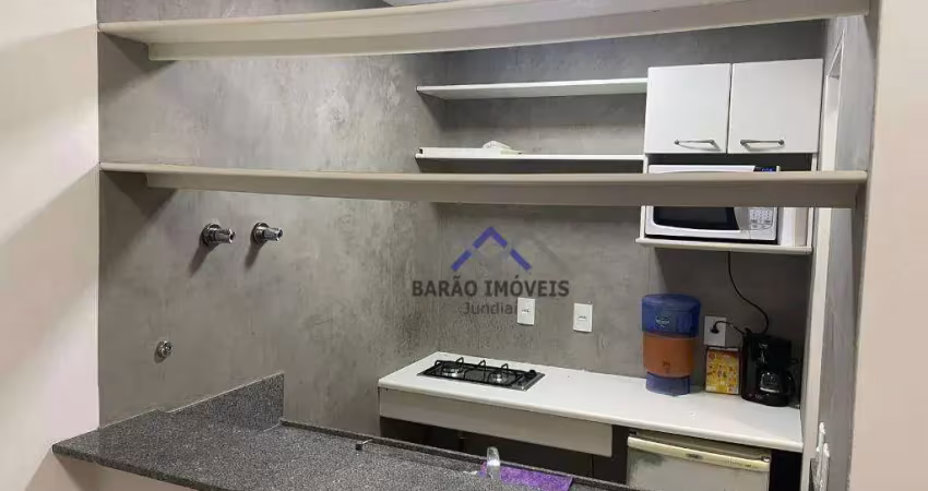 Flat com 1 dormitório para alugar, 54 m² por R$ 3.720/mês - Centro - Jundiaí/SP