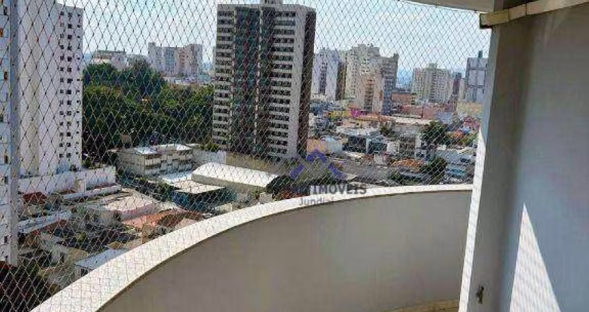 Apartamento com 3 dormitórios para alugar, 136 m² por R$ 7.257,00/mês - Chácara Urbana - Jundiaí/SP