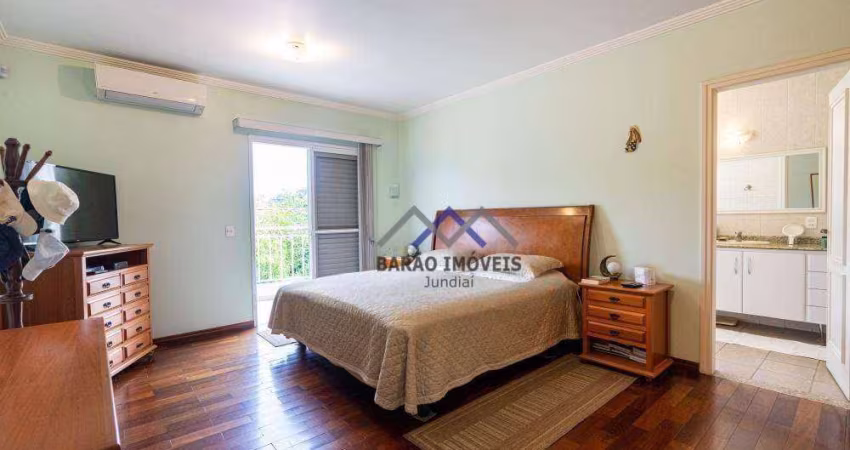 Casa com 4 suítes + piscina à venda, 276 m² por R$ 1.390.000 - Jardim Paulista I - Jundiaí/SP