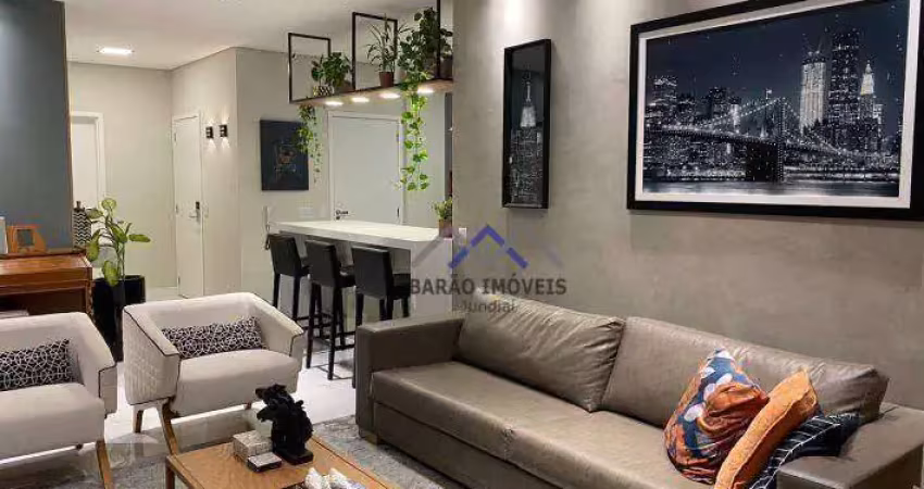 Exclusivo apartamento com localização privilegiada,  oportunidade de 'porteira fechada', no bairro jardim ana maria, jundiaí/sp.