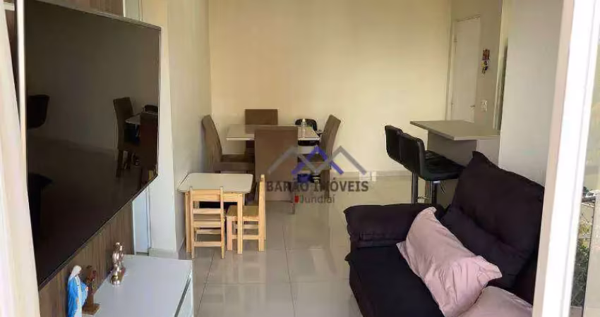Apartamento com 2 dormitórios à venda, 50 m² - Vila Nambi - Jundiaí/SP.