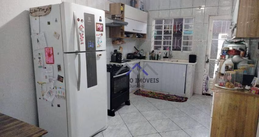 2 Casas com 2 dormitórios à venda por R$ 550.000 - Parque Residencial Jundiaí - Jundiaí/SP